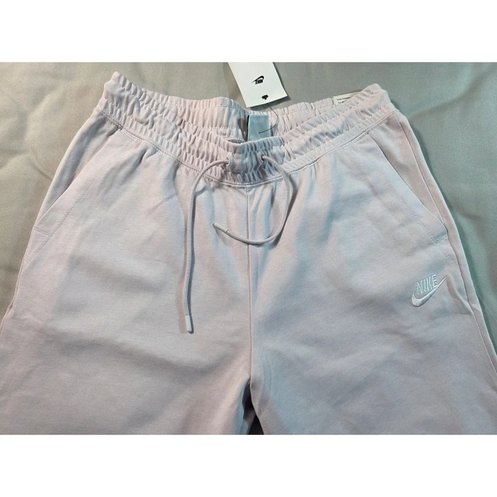 Nike Joggers High Rise Standard Fit Athleisure Womens M Light Pale Purple NEW